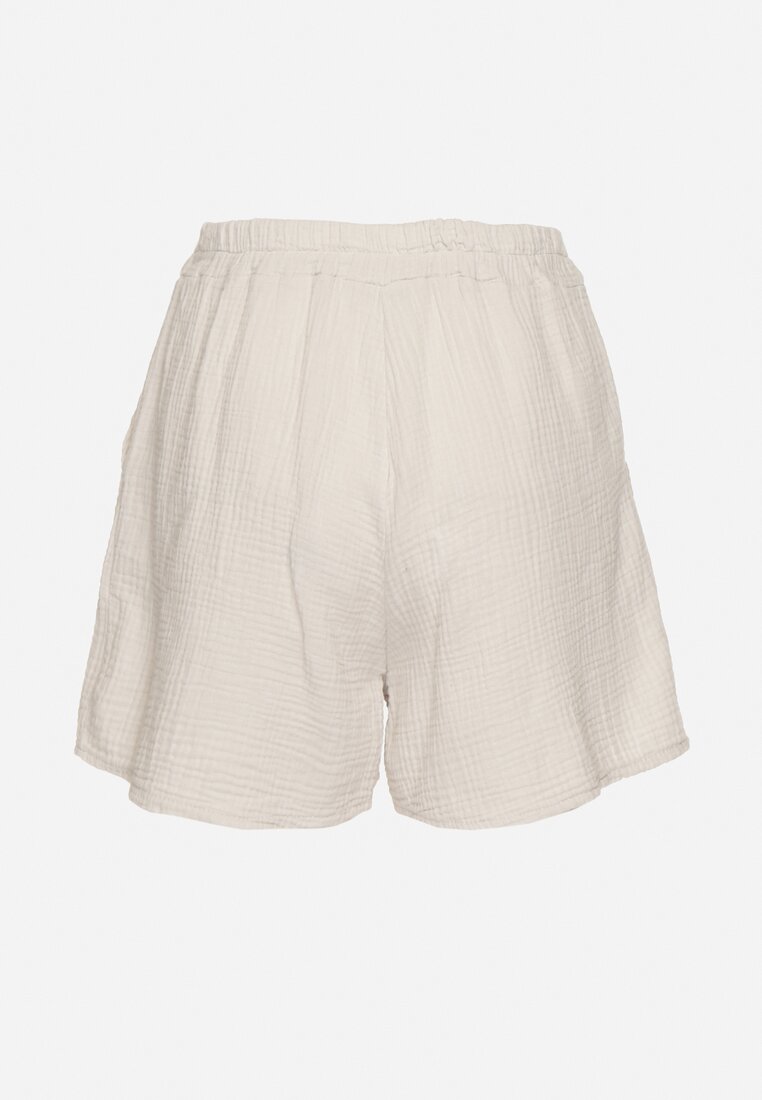 Pantaloni scurți Bej