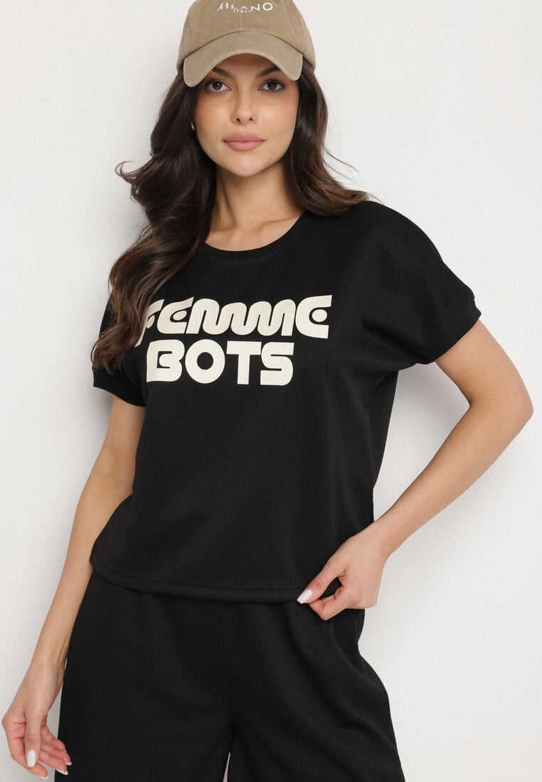 T-shirt Negru