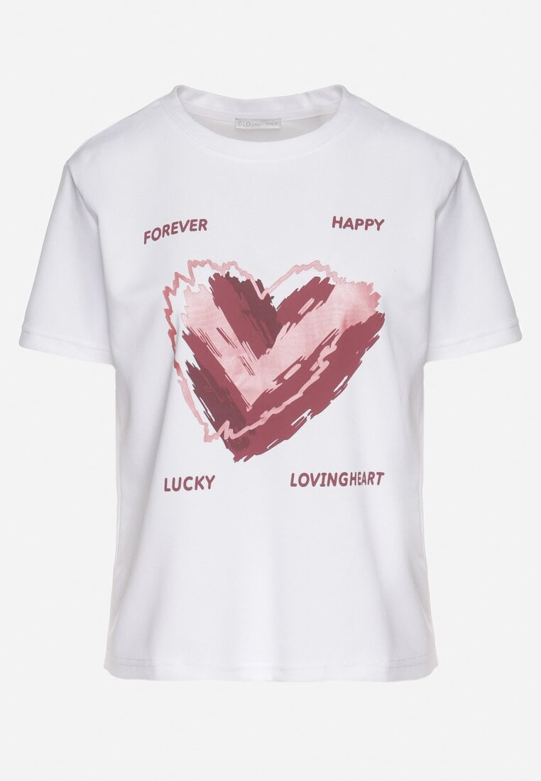 T-shirt Alb