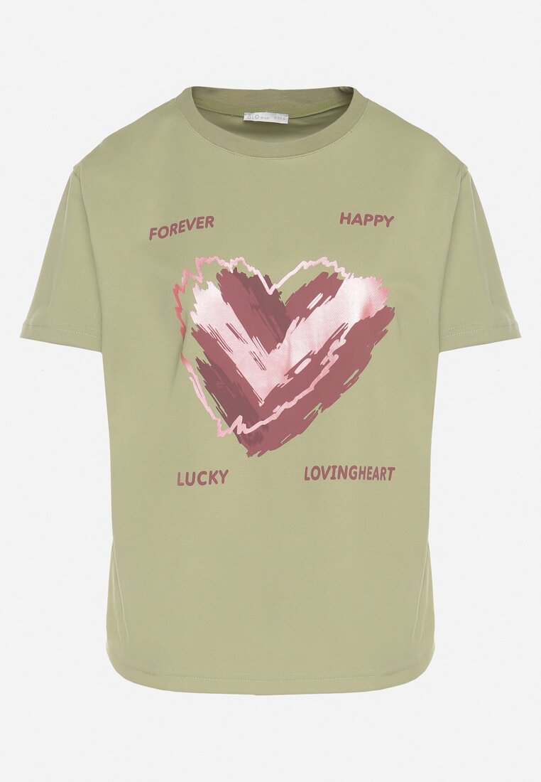 T-shirt Verde deschis