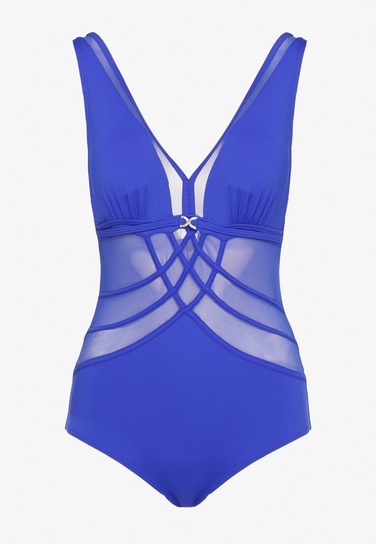 Costum de baie Albastru