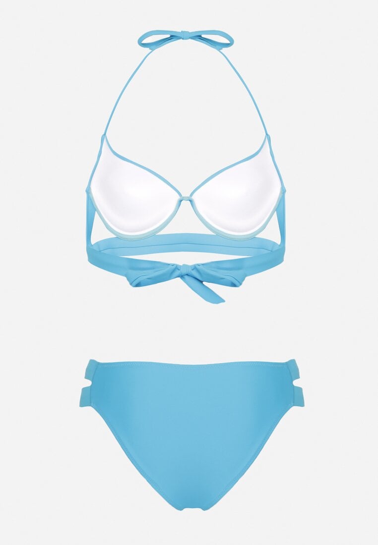 Costum de baie bikini Albastru deschis