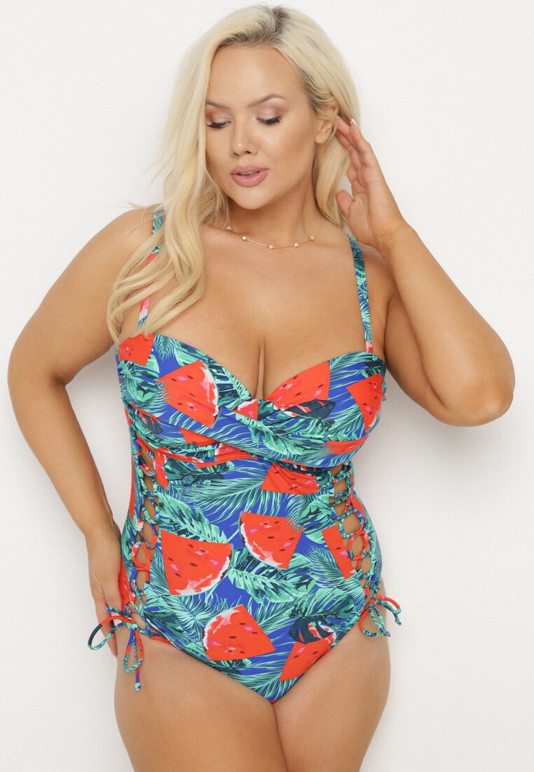 Costum de baie Albastru