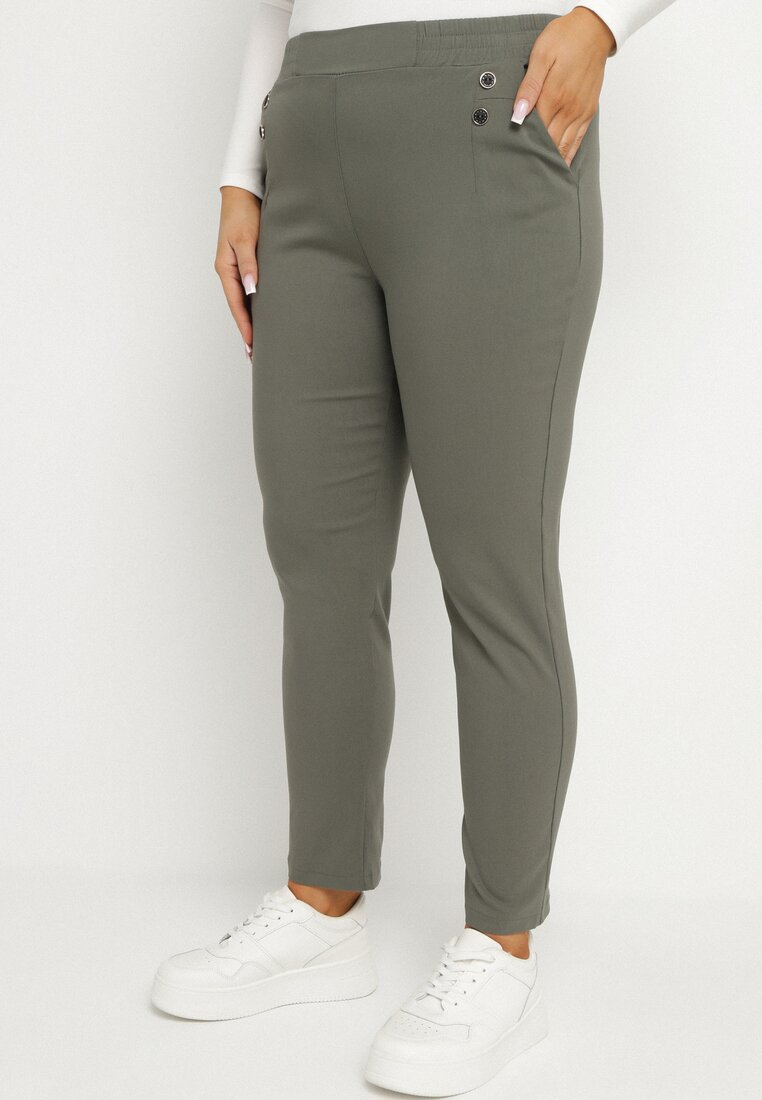 Pantaloni Verde închis