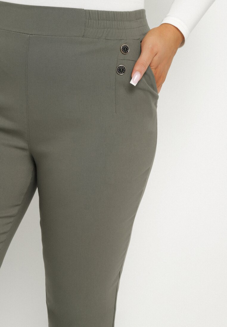 Pantaloni Verde închis