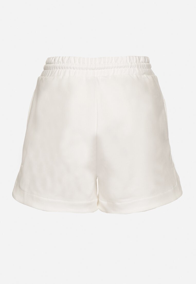 Pantaloni scurți Albi