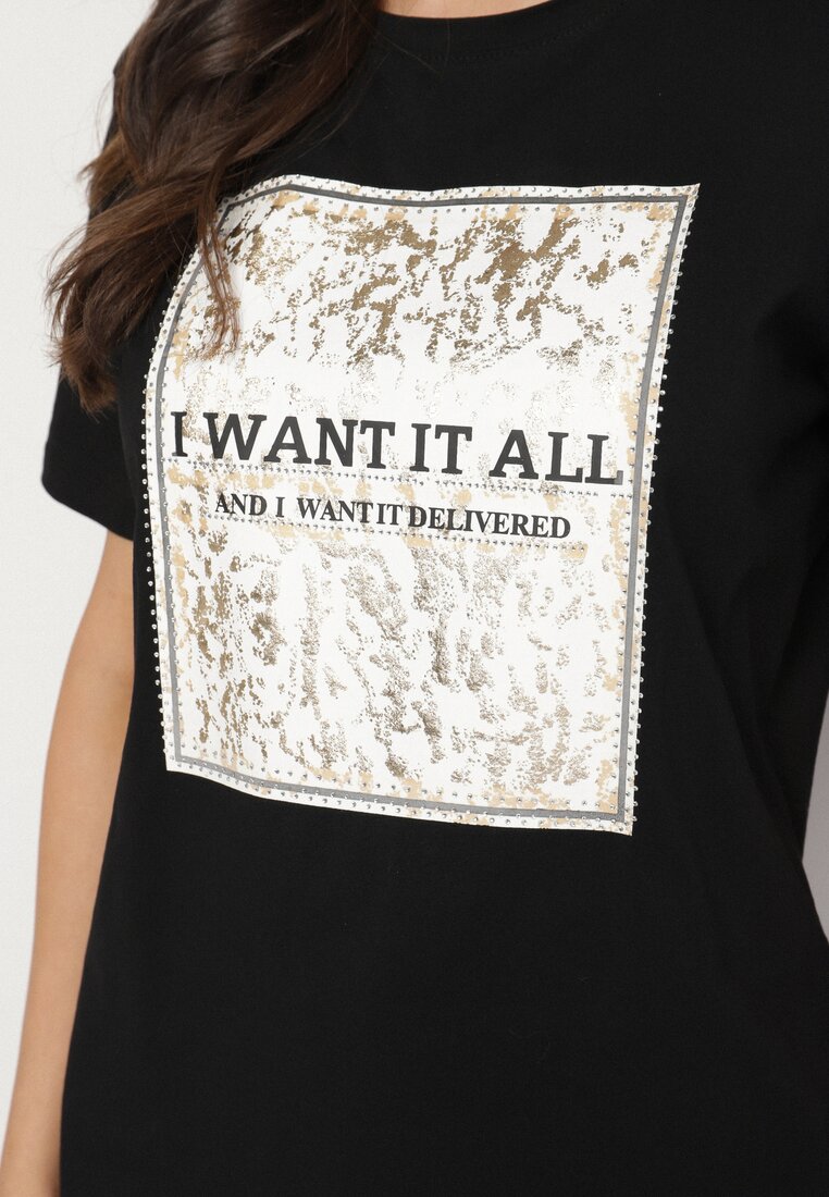 T-shirt Negru