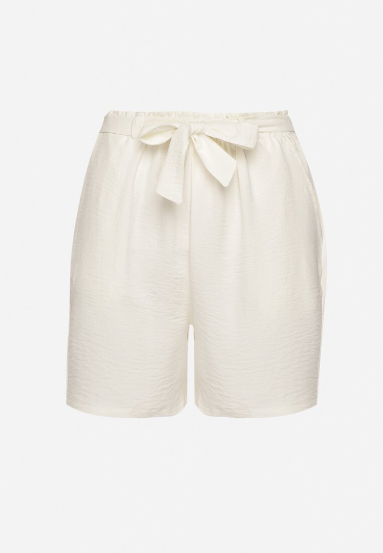 Pantaloni scurți Bej deschis