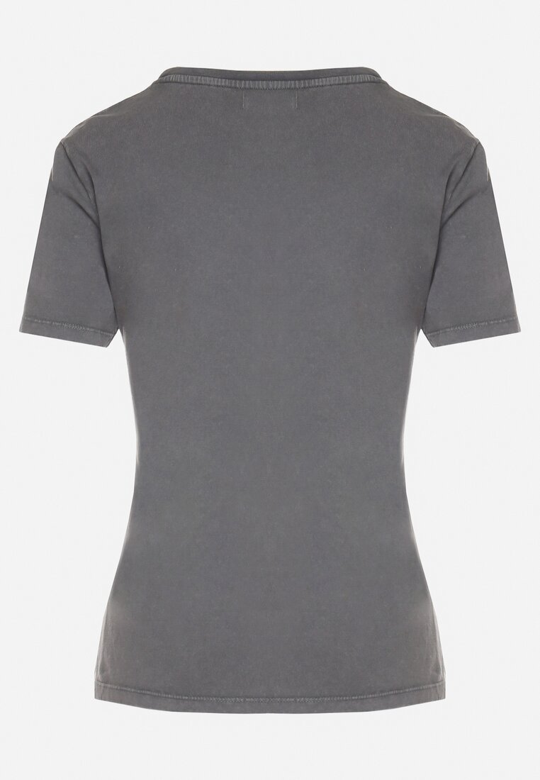 T-shirt Gri închis