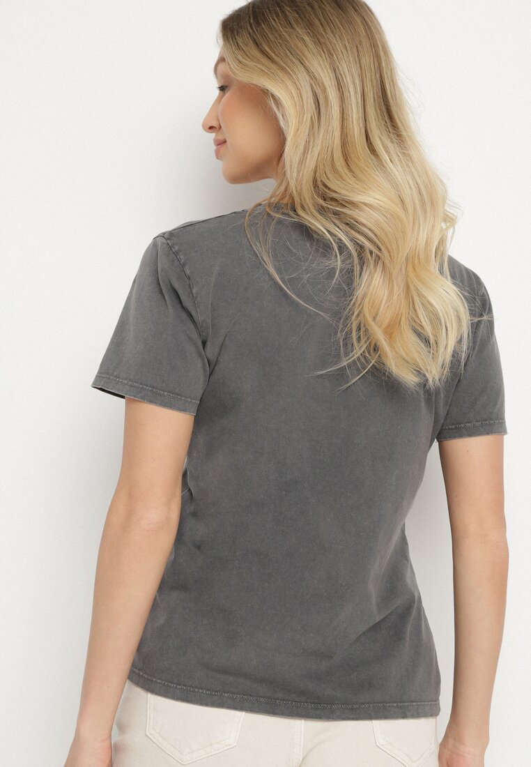T-shirt Gri închis