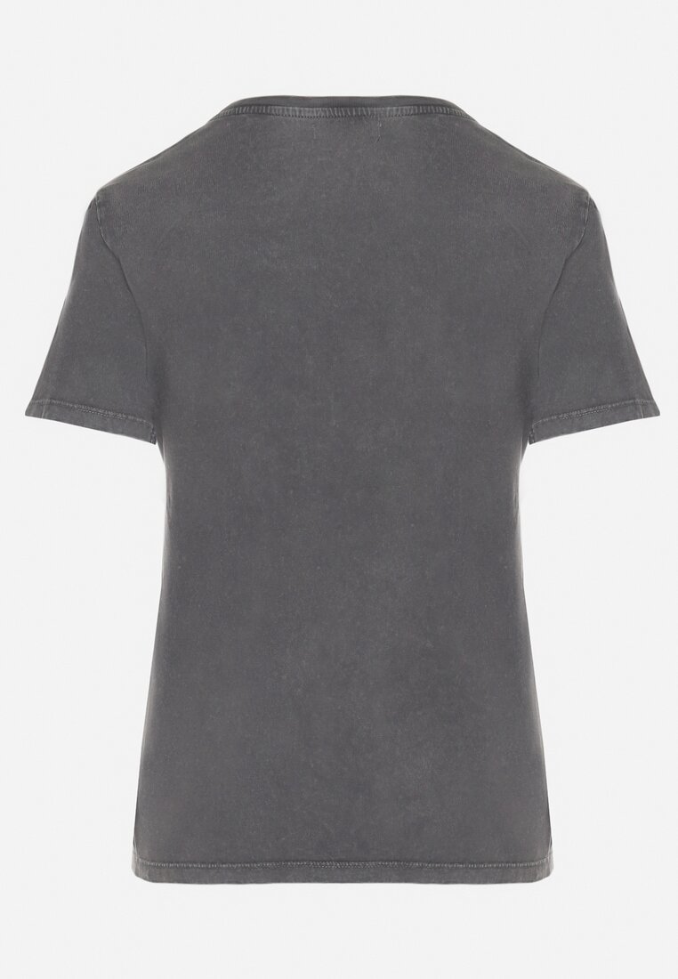 T-shirt Gri închis