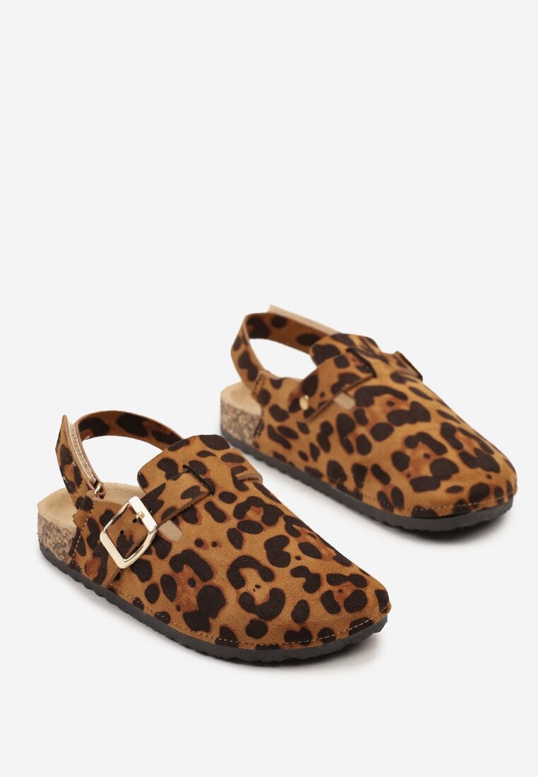 Sandale Imprimeu leopard