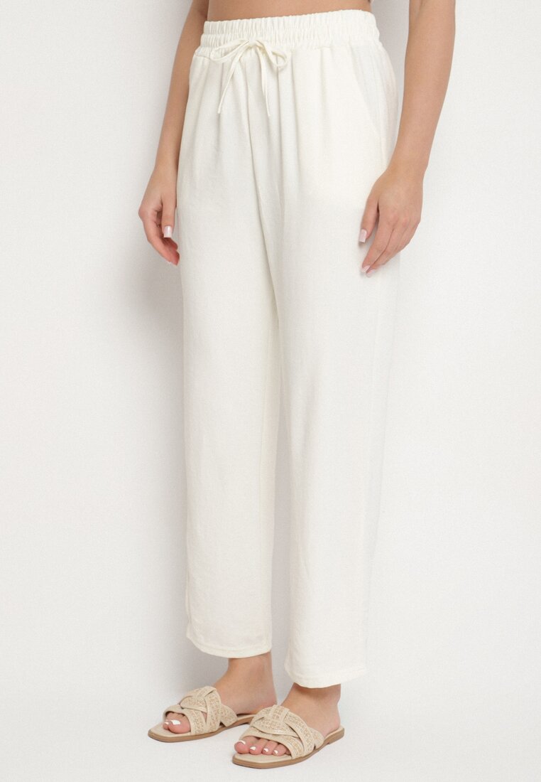 Pantaloni Bej deschis
