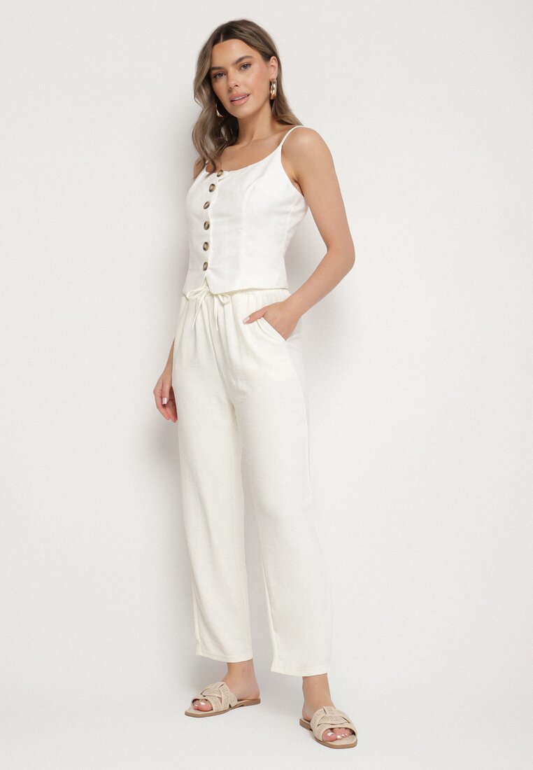 Pantaloni Bej deschis