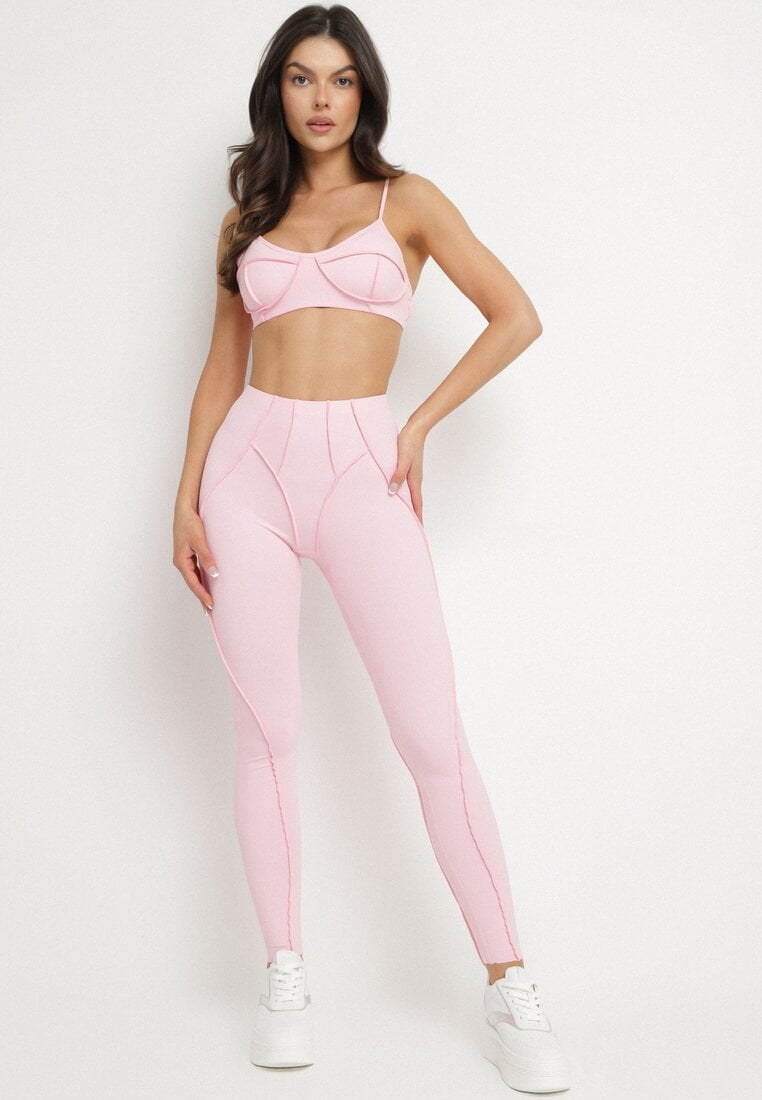 Rózsaszín Fitness szett