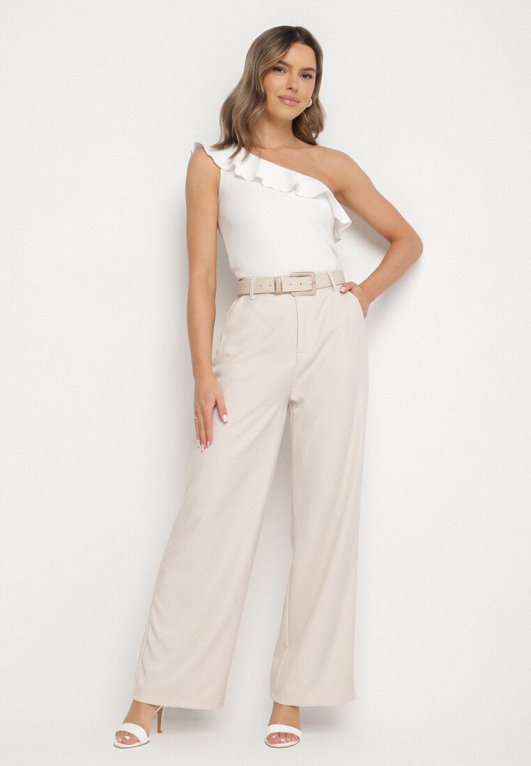 Pantaloni Bej deschis