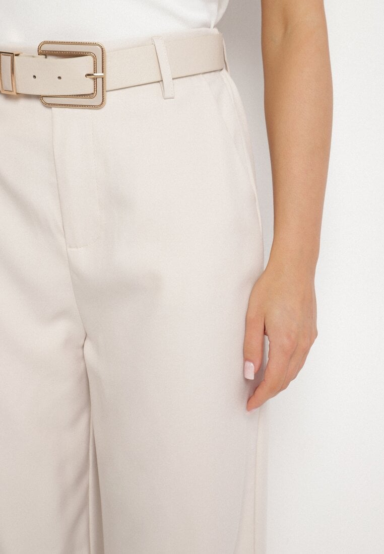 Pantaloni Bej deschis