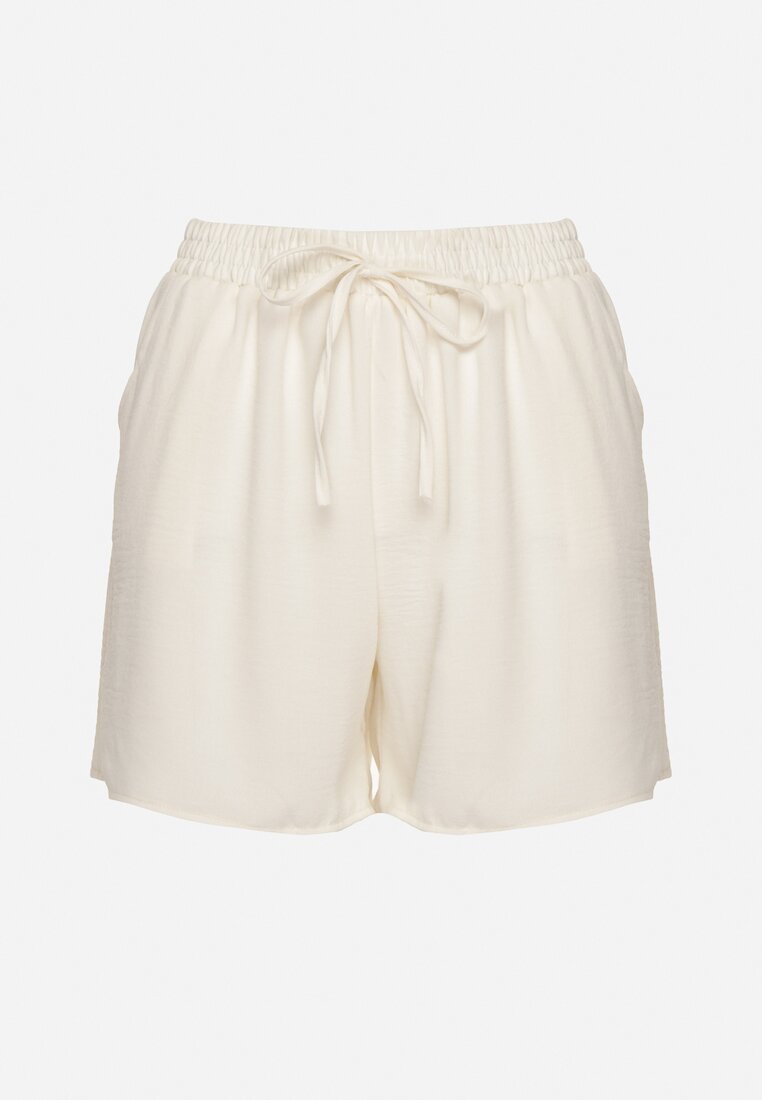 Pantaloni scurți Bej deschis