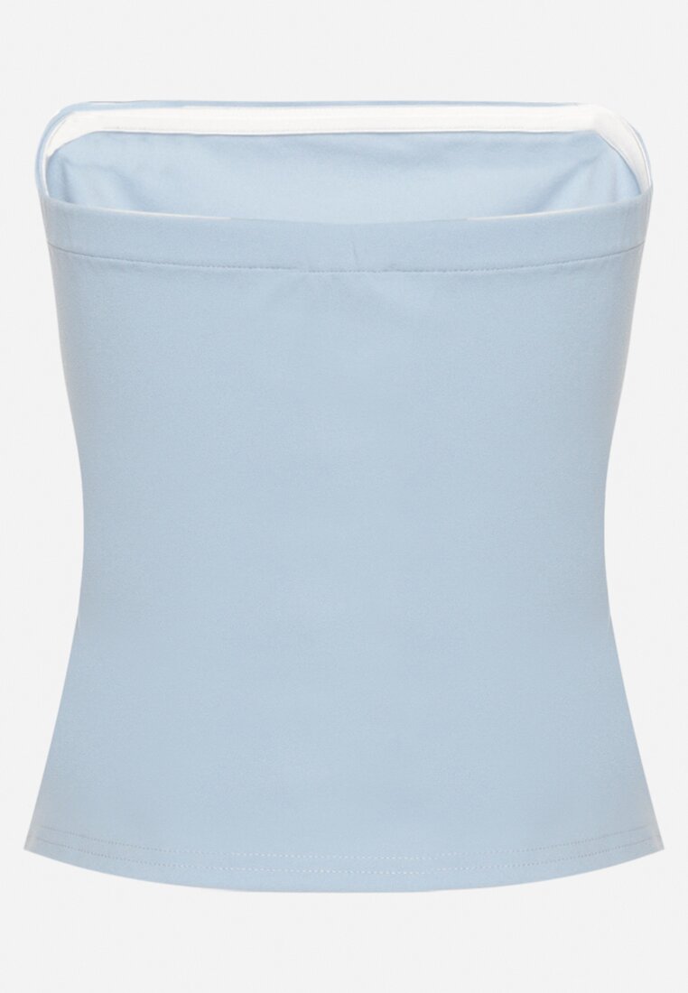 Top Albastru deschis