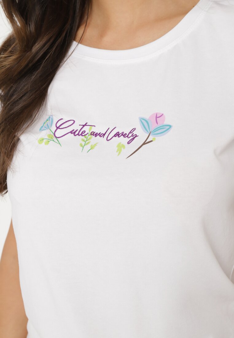 T-shirt Alb