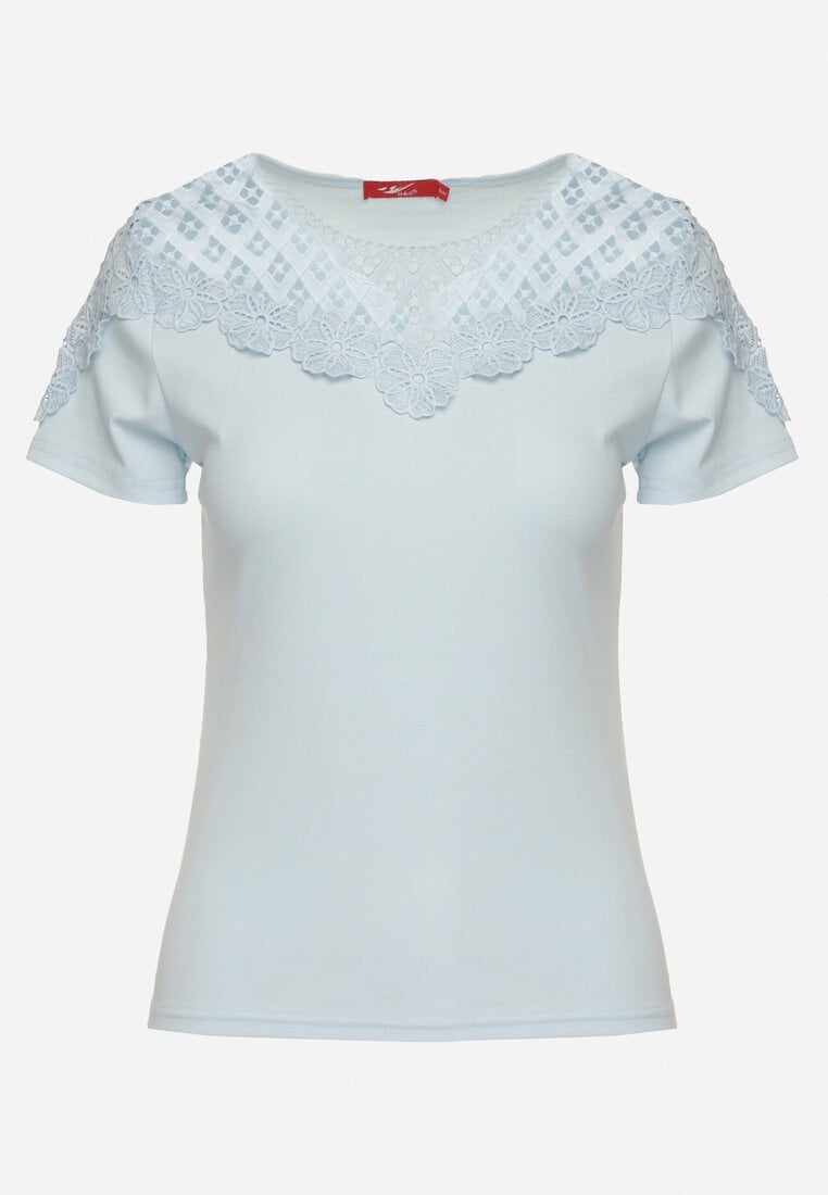 T-shirt Albastru deschis