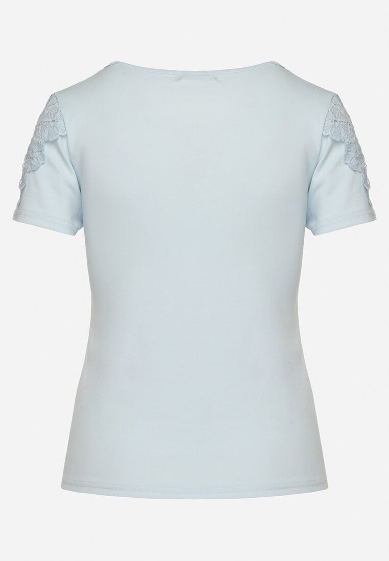 T-shirt Albastru deschis