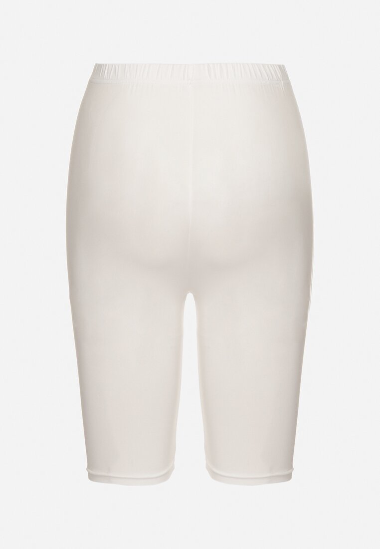 Pantaloni scurți Albi
