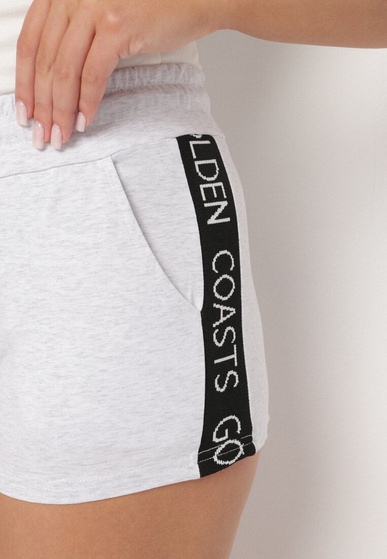 Pantaloni scurți Gri deschis