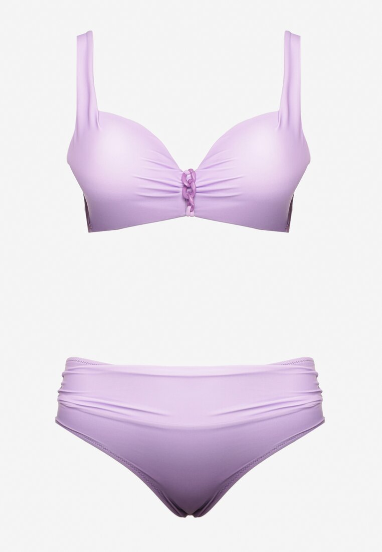 Costum de baie bikini Mov deschis
