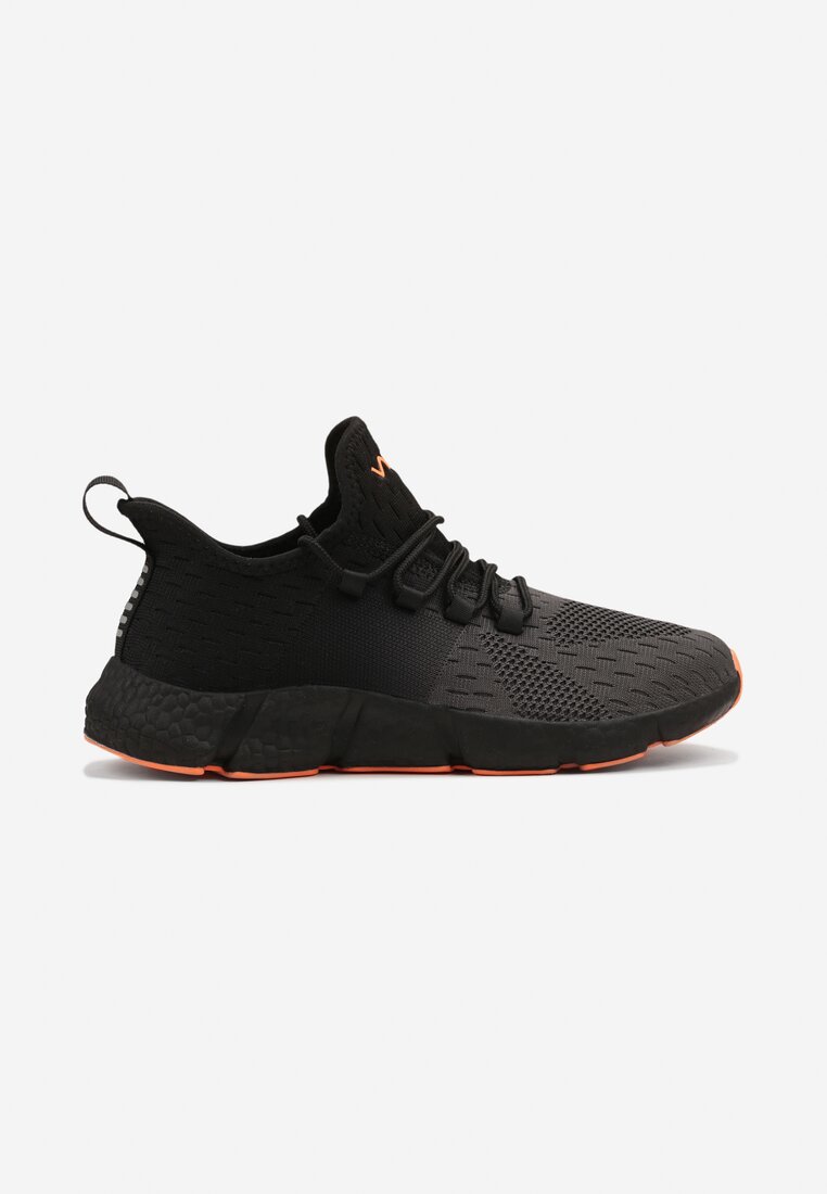 Pantofi sport Negru cu portocaliu