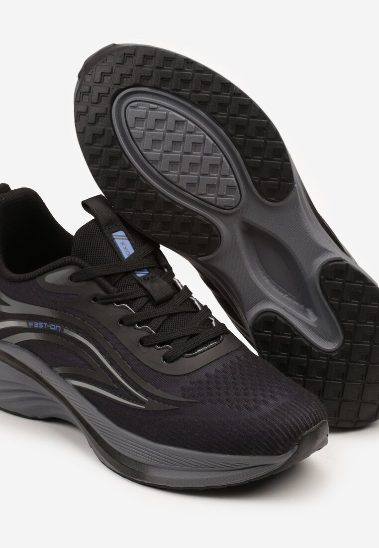 Pantofi sport Negru cu albastru