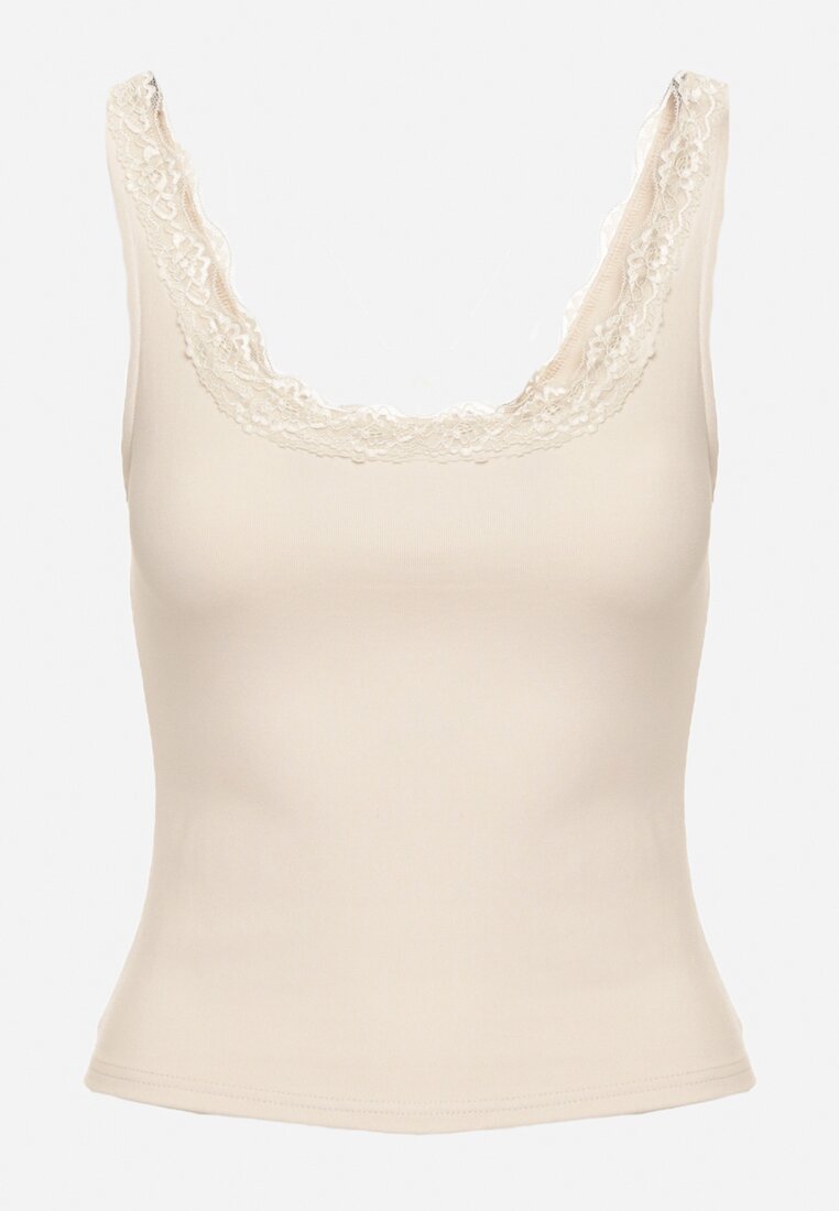 Top Bej deschis