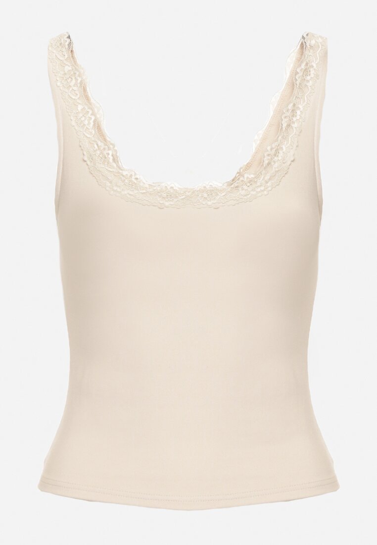 Top Bej deschis