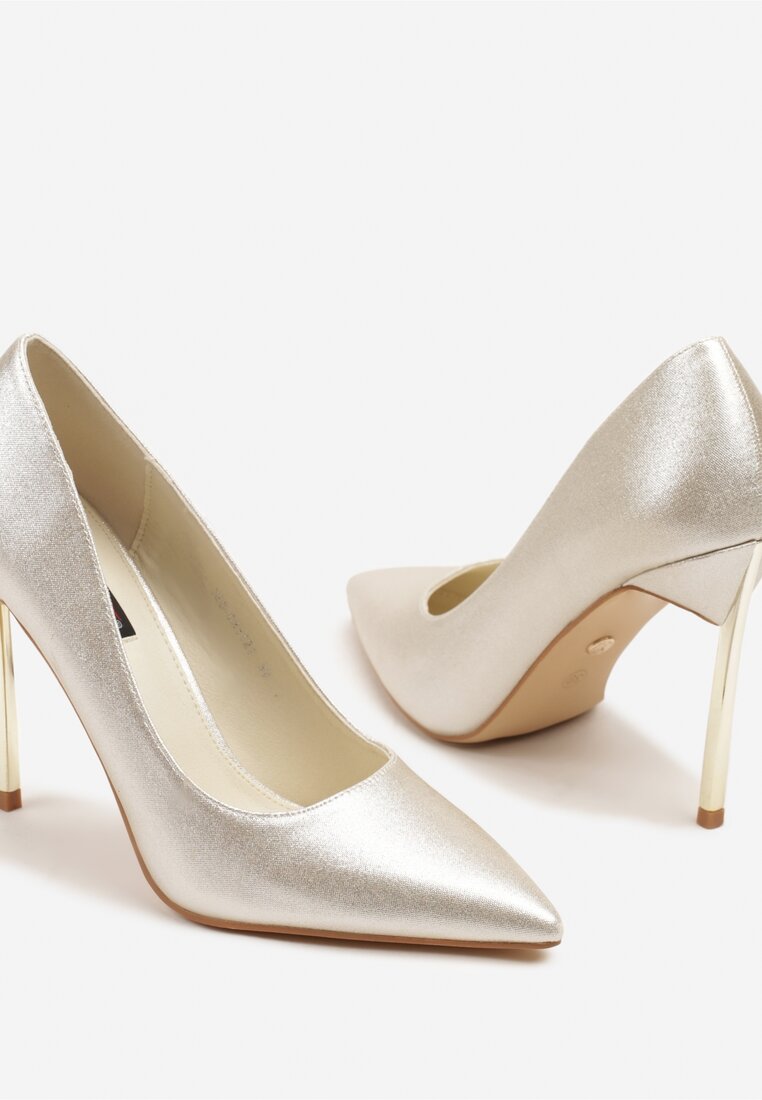 Pantofi stiletto Aurii