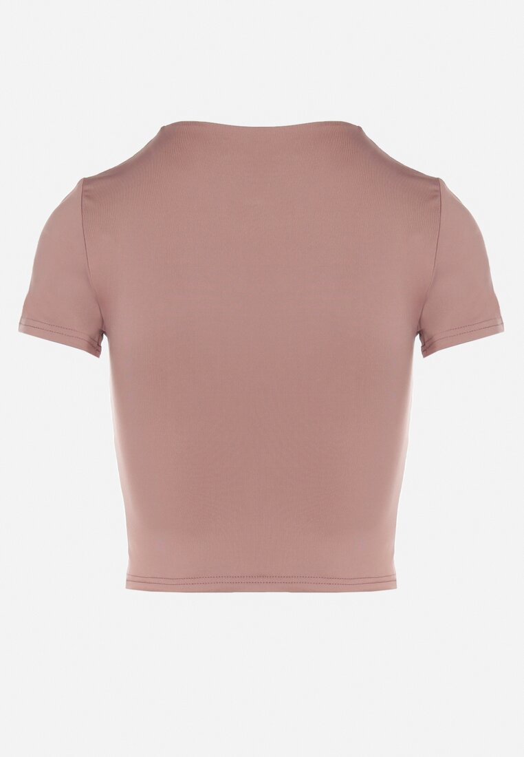 T-shirt Roz închis