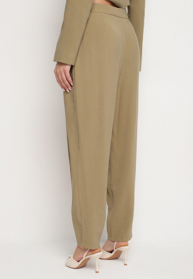 Pantaloni Bej închis