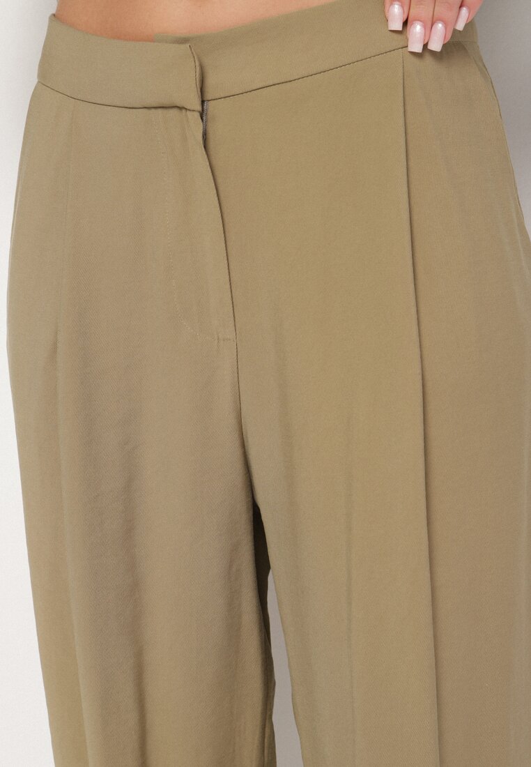 Pantaloni Bej închis