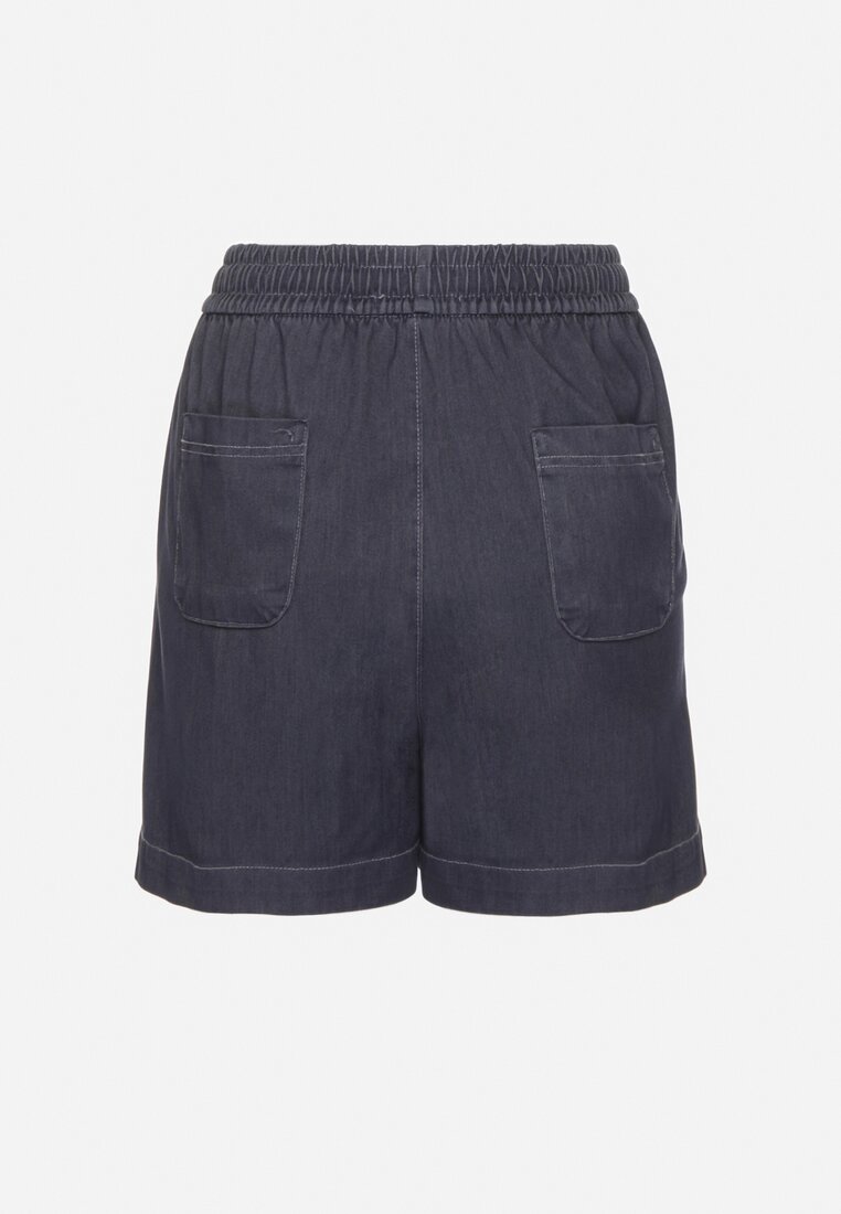 Pantaloni scurți Bleumarin