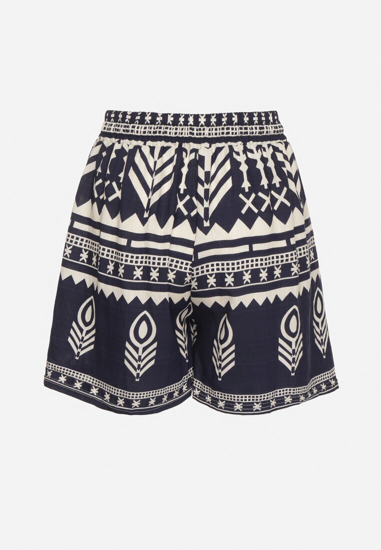 Pantaloni scurți Bleumarin