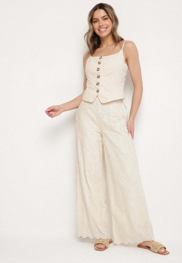 Pantaloni Bej