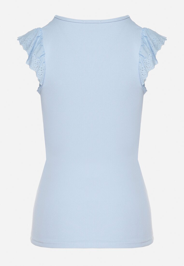 Top Albastru deschis