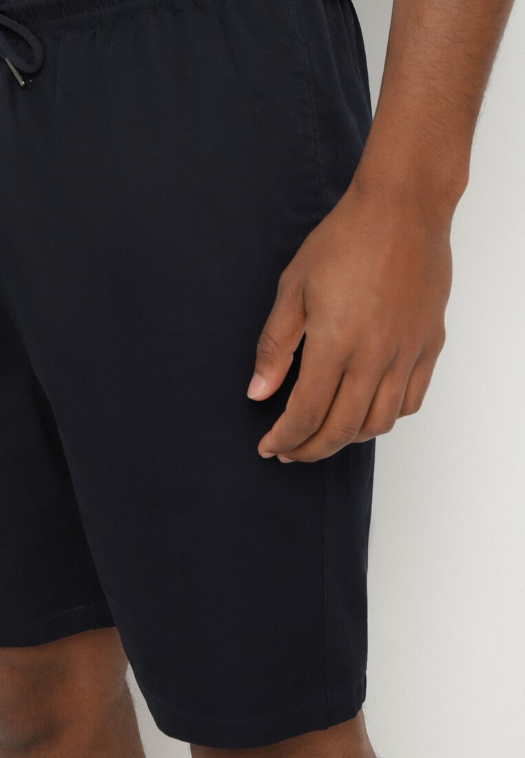 Pantaloni scurți Bleumarin