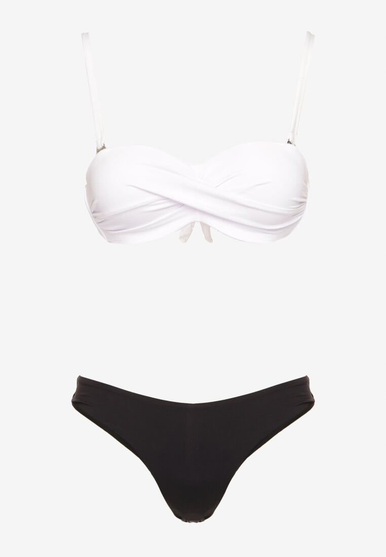 Costum de baie bikini Alb