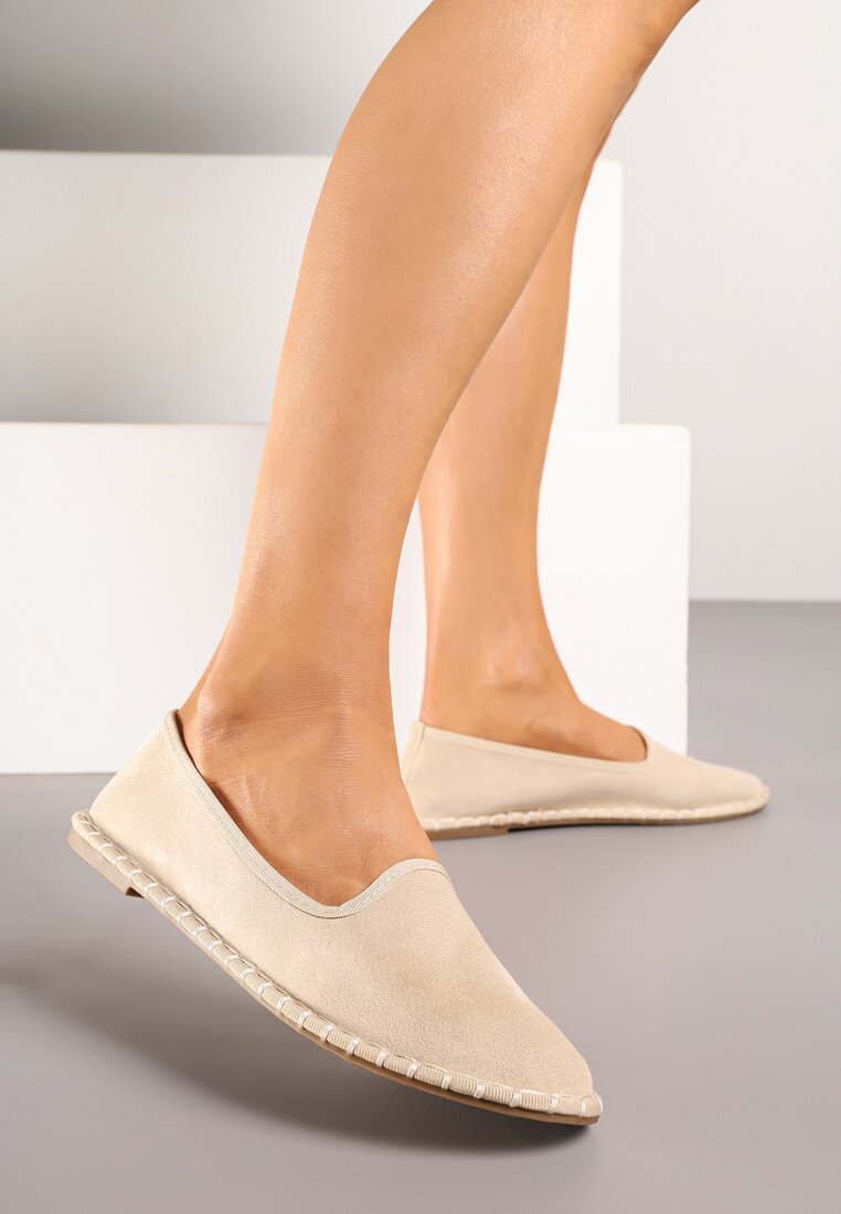 Espadrile Bej