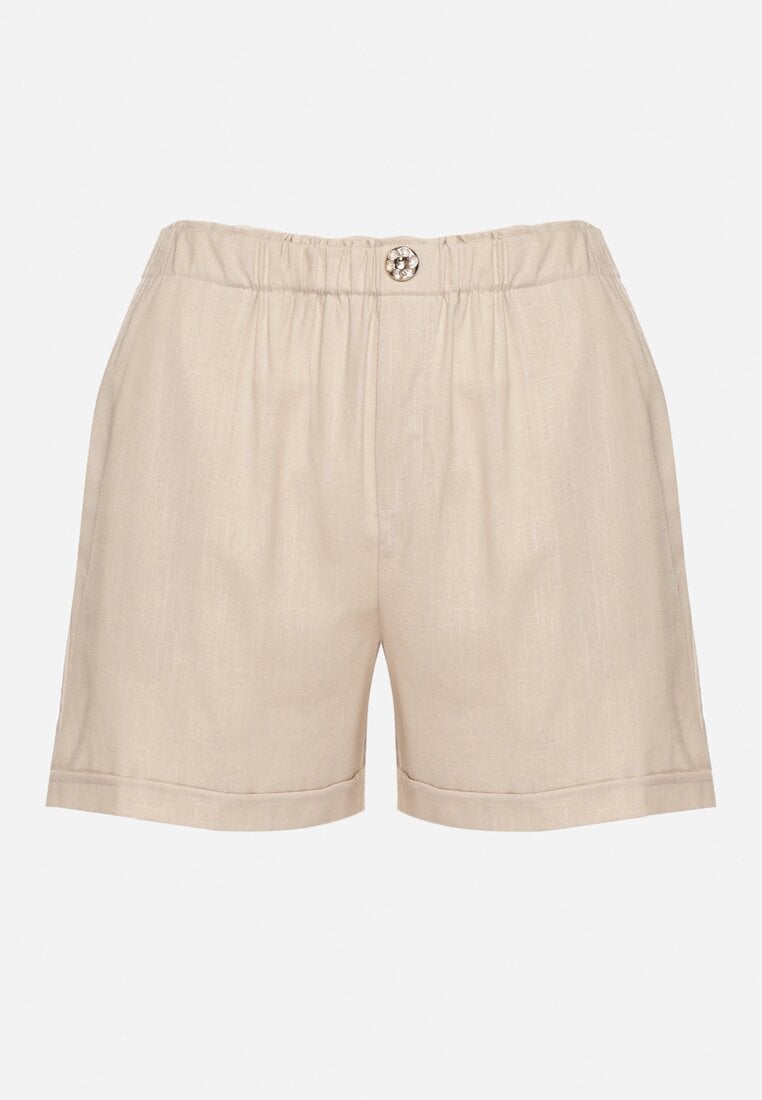 Pantaloni scurți Bej deschis