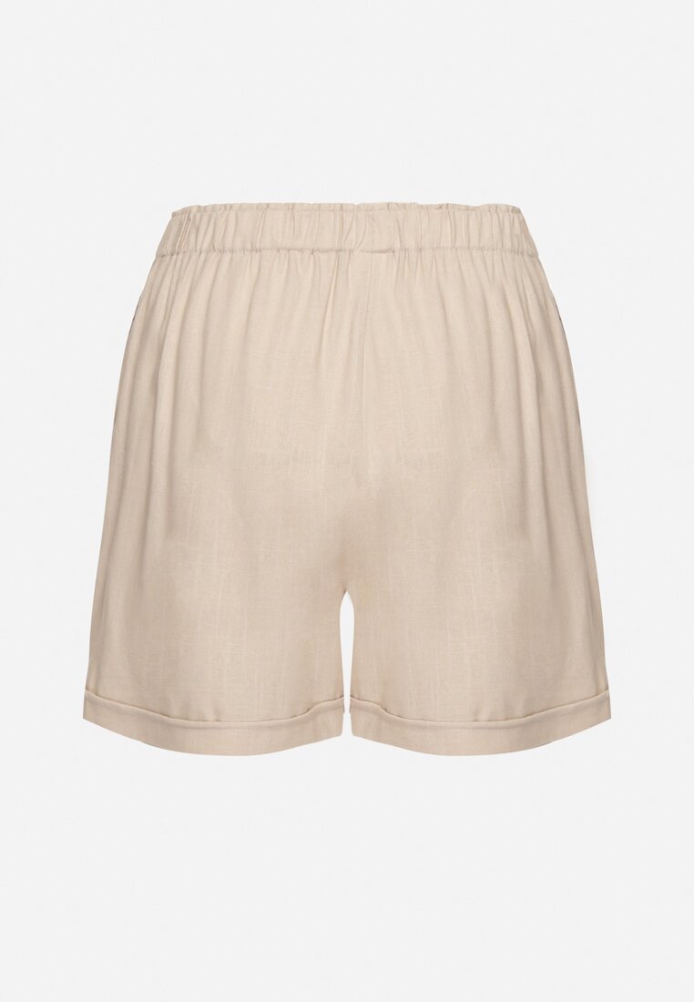 Pantaloni scurți Bej deschis