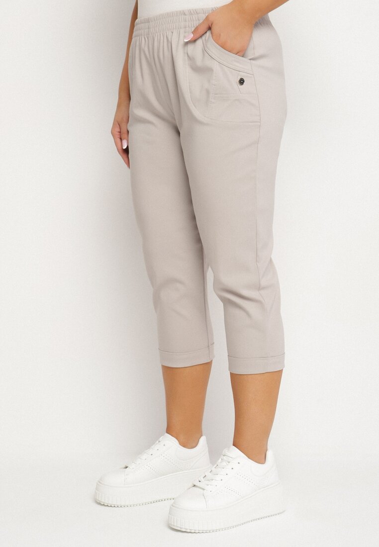 Pantaloni Bej deschis