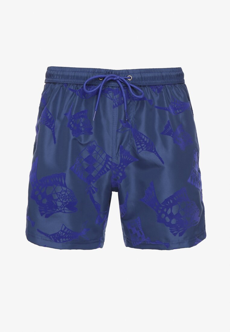 Costum de baie bărbătesc Bleumarin
