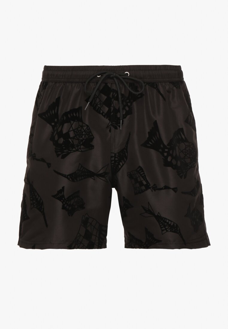 Costum de baie bărbătesc Negru