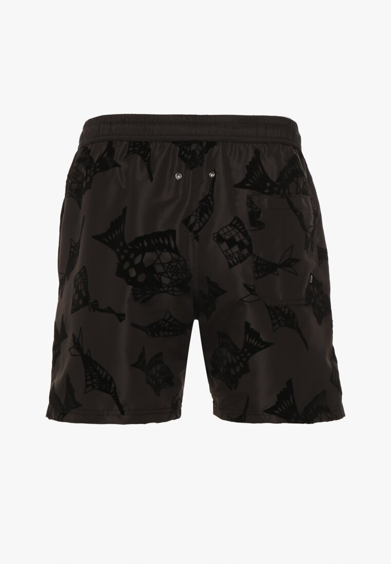 Costum de baie bărbătesc Negru